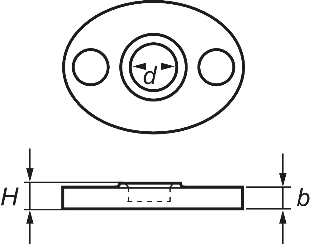 GF  933a Gegenflansch zu 933 1 1/4" verzinkt